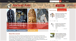 Desktop Screenshot of ancient-asia-journal.com
